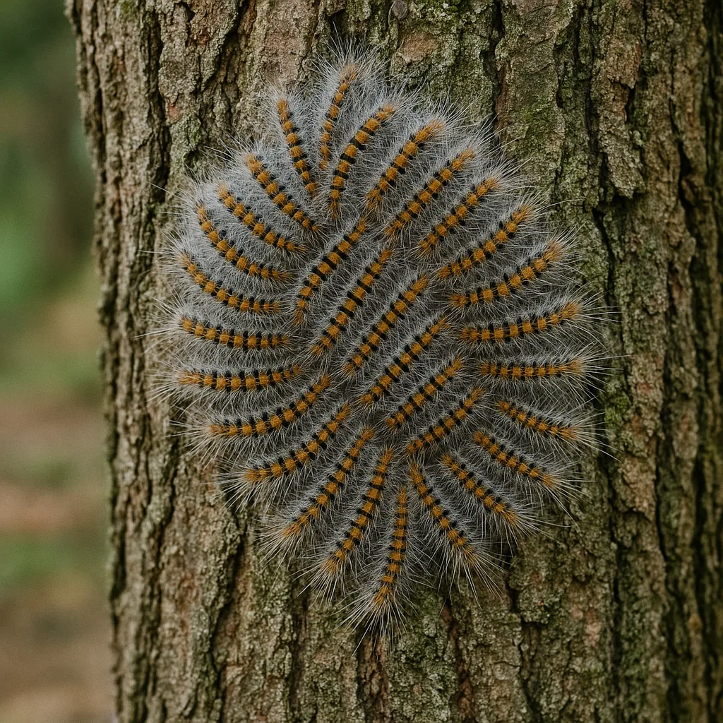 Chenille urticante