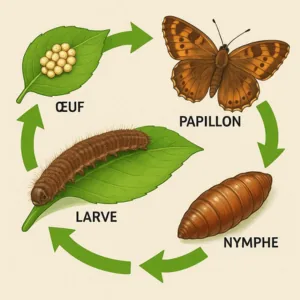 Chenille marron