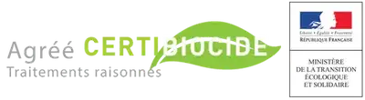 Agréé Certibiocide - traitements raisonnés - Ministère de la Transition écologique
